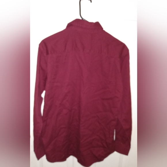 Men's Wrangler Flex For Comfort Button Down Dress Shirt Size Small - Picture 6 of 7